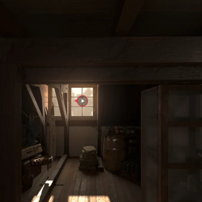 Anne Frank House Attic